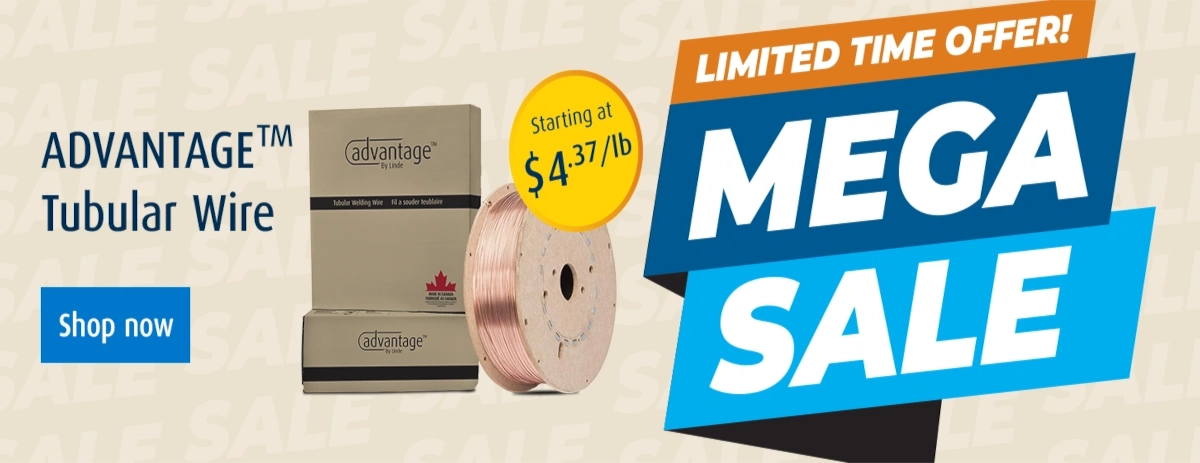 LIMITED TIME OFFER! MEGA SALE ADVANTAGE -Tubular Wire Starting at $4.37/lb