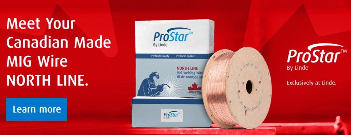 Canadian Made MIG Wire: NORTH LINE.