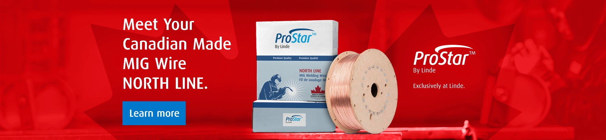 Canadian Made MIG Wire: NORTH LINE.