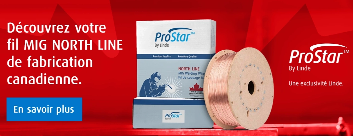Fil MIG NORTH LINE de fabrication canadienne.