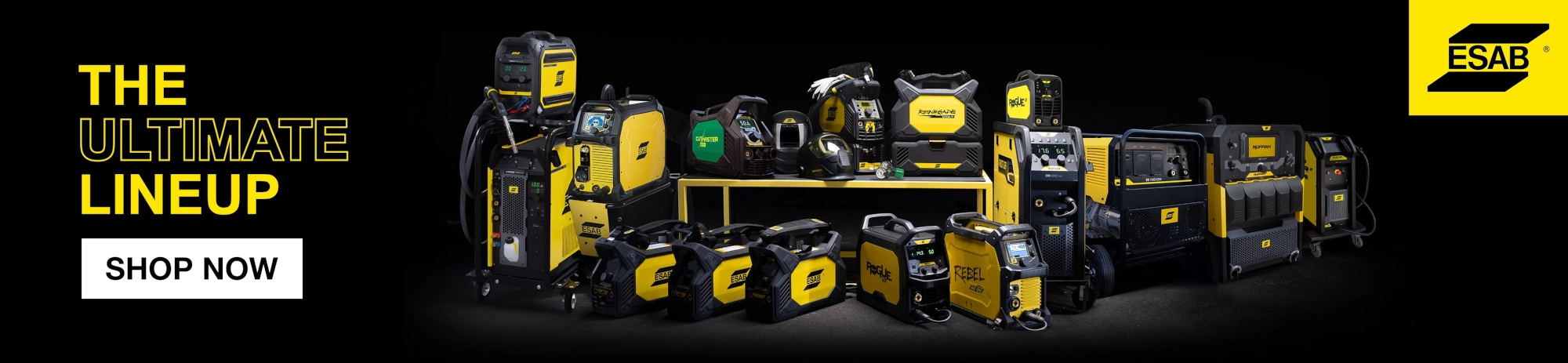 ESAB: The ultimate lineup.