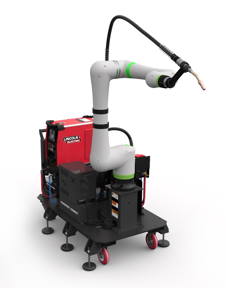 The Lincoln Electric® Cooper™ Welding Cobot.