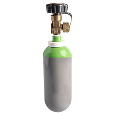 Gas Cylinder 0,5 L Alu
