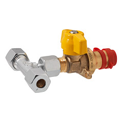Abzweigventil mit Steckkupplung