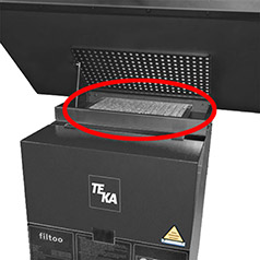 Ausbauset Arbeitsflächenaufsatz TEKA
