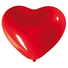Ballons forme coeur