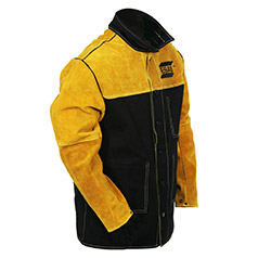 Veste de soudage en cuir et tissu ignifugé (FR) ESAB Veste de soudage en cuir et tissu ignifugé (FR) ESAB