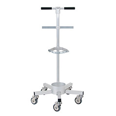 Chariot de transport mobile pour bouteilles de 5 et 10 litres