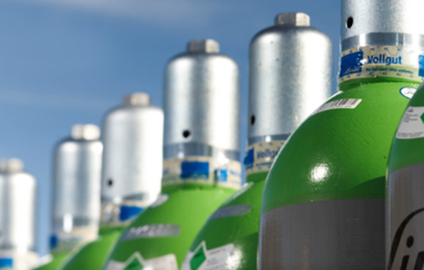 Des bouteilles de gaz