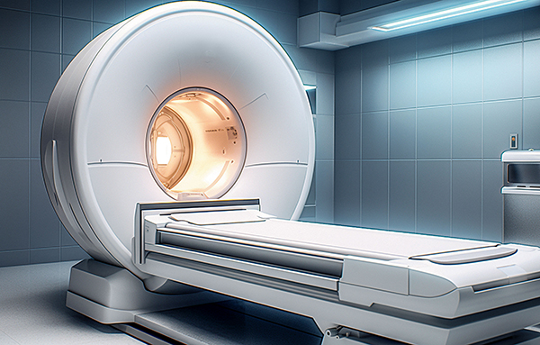 MRI-Röhre betrieben mit Helium für medizinische Bildgebung