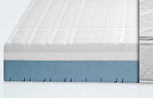 Matelas vue intérieure en mousse