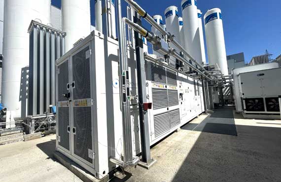 Wasserstoffanlage in Villach