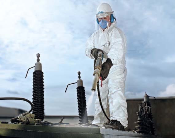 Oberflächenreinigung mit CRYOCLEAN