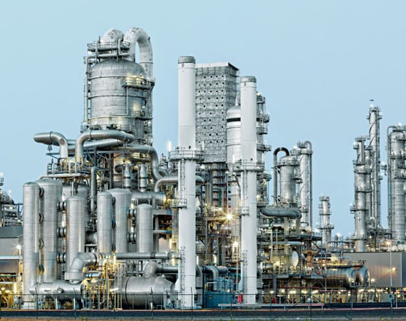 Bild von petrochemischer Fabrik