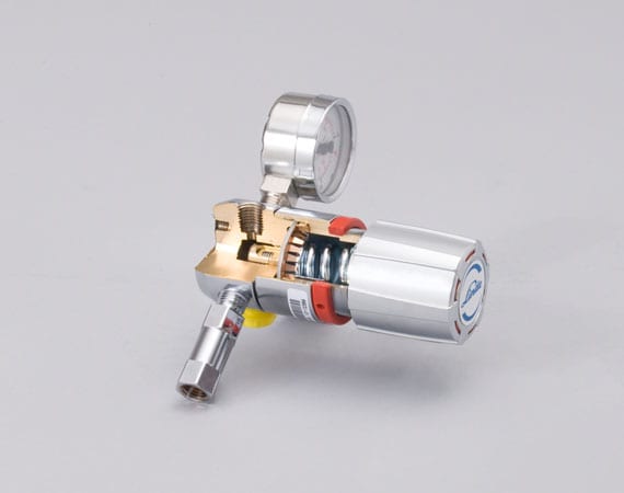 HiQ Druckminderer in Querschnittdarstellung