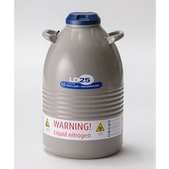 Low pressure vessel, liquid nitrogen