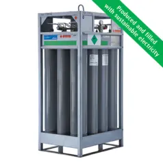 Laser cutting Nitrogen 300 bar, bundle