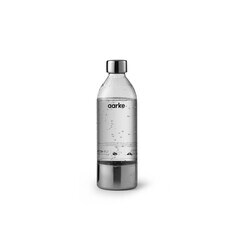 Aarke-vesipullo PET 1 000 ml Teräs