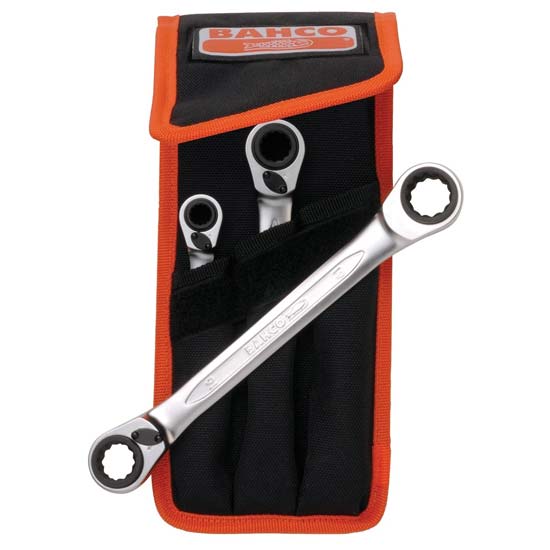 Bahco 5 piece ratchet spanner deals set