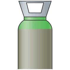 PREMIX ROFIN (3% Xenon, 3% Oxygen, 4% Carbon Dioxide, 6% Carbon Monoxide, 19% Nitrogen/Helium) Cylinder