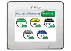 Alarma LCD remoto/local para oxígeno/aire/vacío/nitrógeno/bióxido de carbono