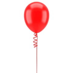 Partigas Balloon 50 Red 30cm Latex