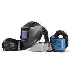 Cigweld Arcmaster XC10 Air. Welding Helmet with Cyclone PAPR Kit