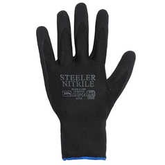 Steeler Sandy Nitrile Gloves