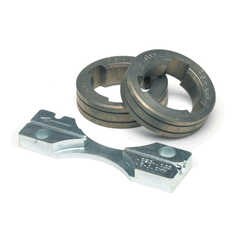 Lincoln LN25 PRO Drive Rolls Set. Knurled. Cored Wire. 1.2mm