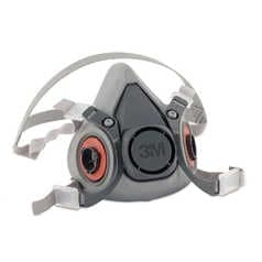 3M 6000 Half Face Mask Respirator. Reusable