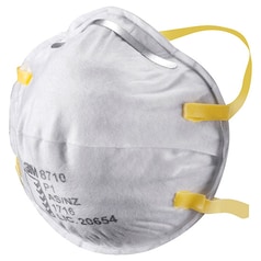 3M 8710 Cupped Disposable Respirator - Box of 20