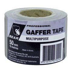 Bear General Purpose Silver Gaffer Tape - 50mm x 10m