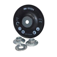 3M™ Fibre Disc Back Up Pads (Black) - 60+ & 80+ Diameter 180mm