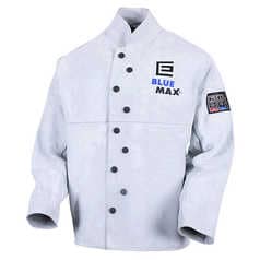 Elliotts Blue Max® Chrome Leather Welder Jacket