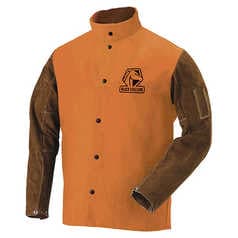 Black Stallion FR Cotton & Cowhide Hybrid Welding Jacket