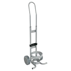 Cylinder Trolley for C or CD or ND Size Cylinders - Aluminium