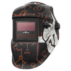 WELD GUARD High Impact TrueView Auto-Darkening Welding Helmet - Rune Graphic
