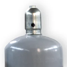 Safety cap for propane cylinder