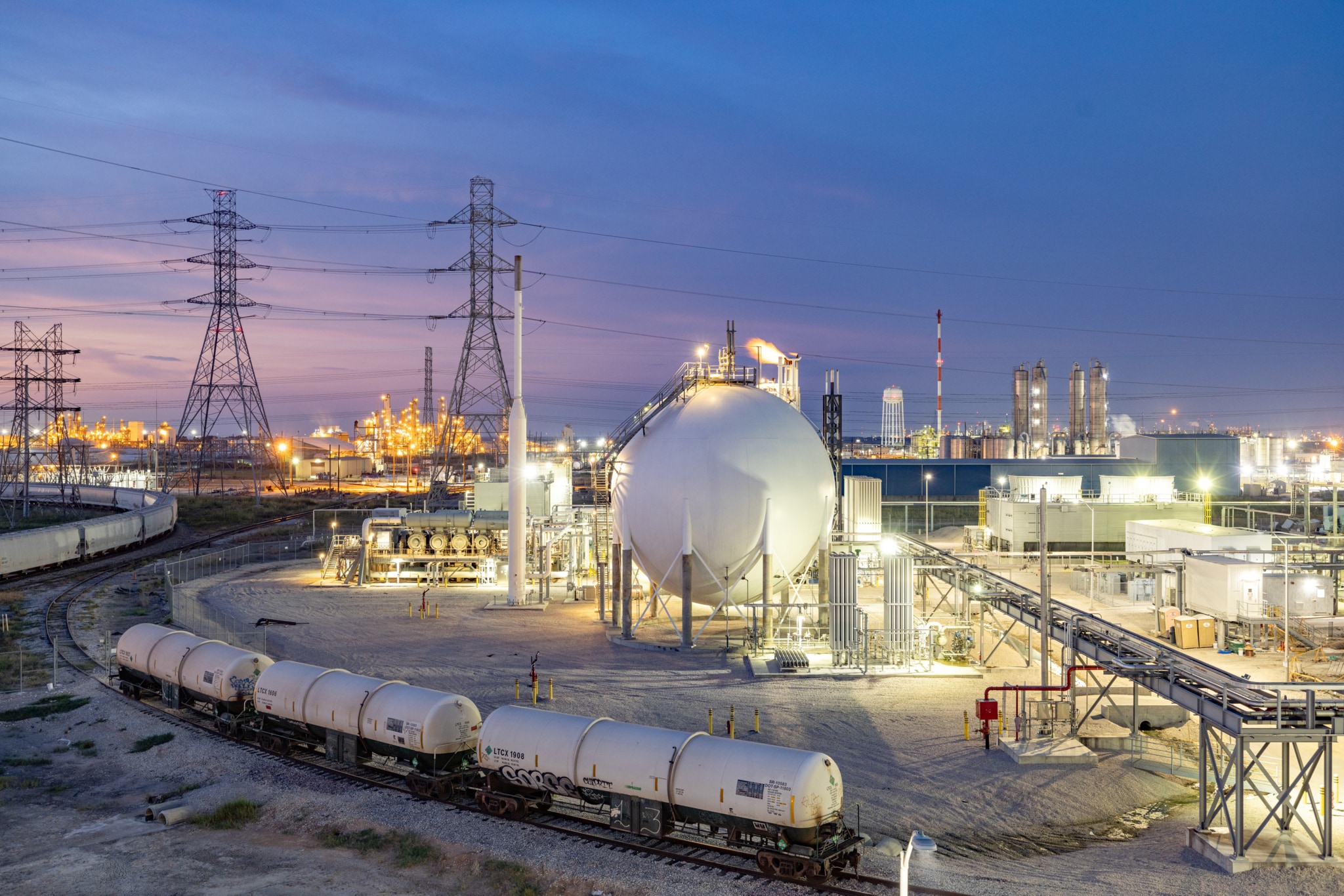 Clean energy industrial facility