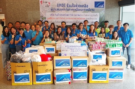 CSR ช่วยน้ำท่วม