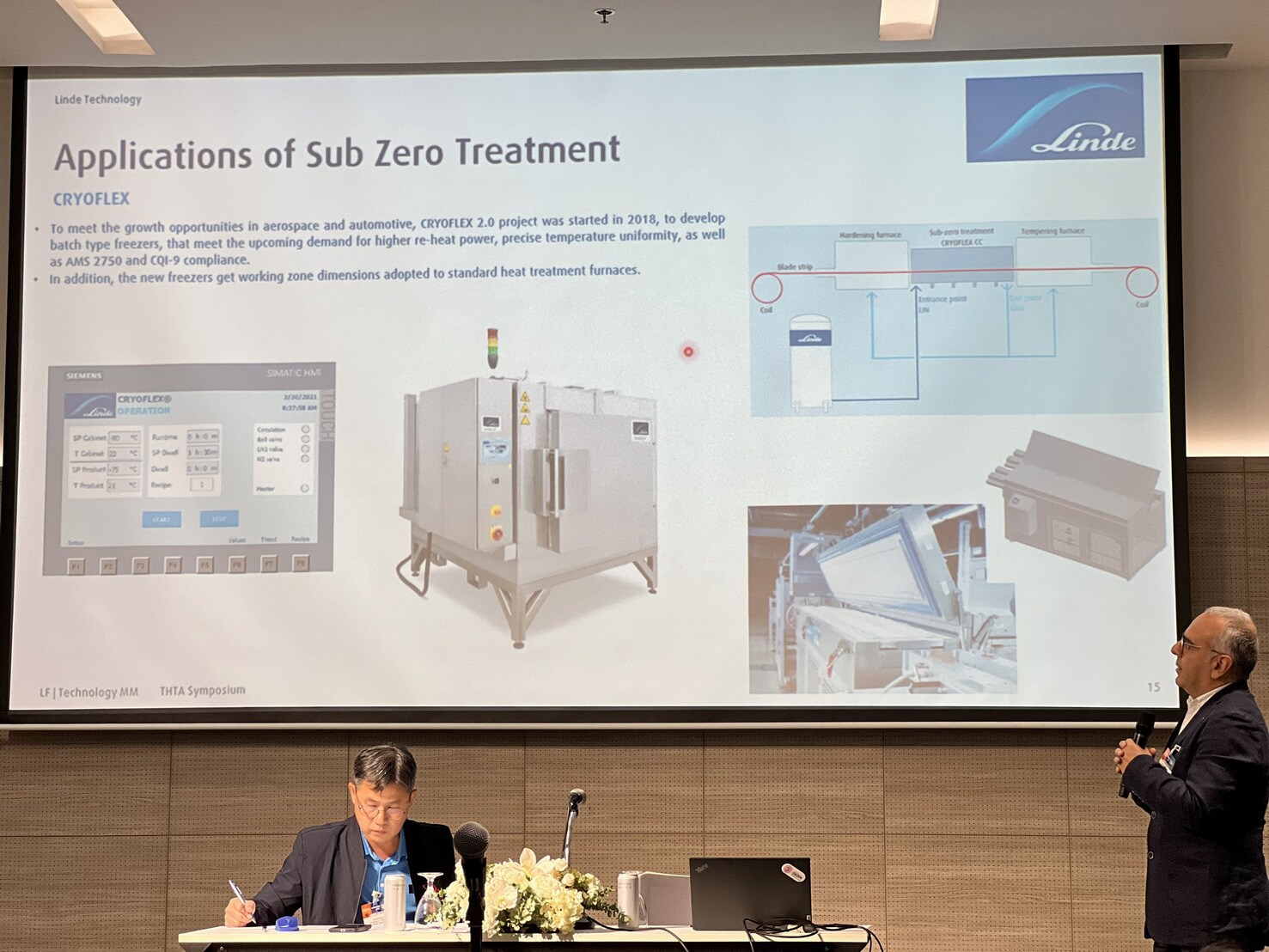 ลินเด้ร่วมบรรยายเทคโนโลยี Sub-Zero Treatment ในงานสัมมนา THTA – INTERMACH 2025