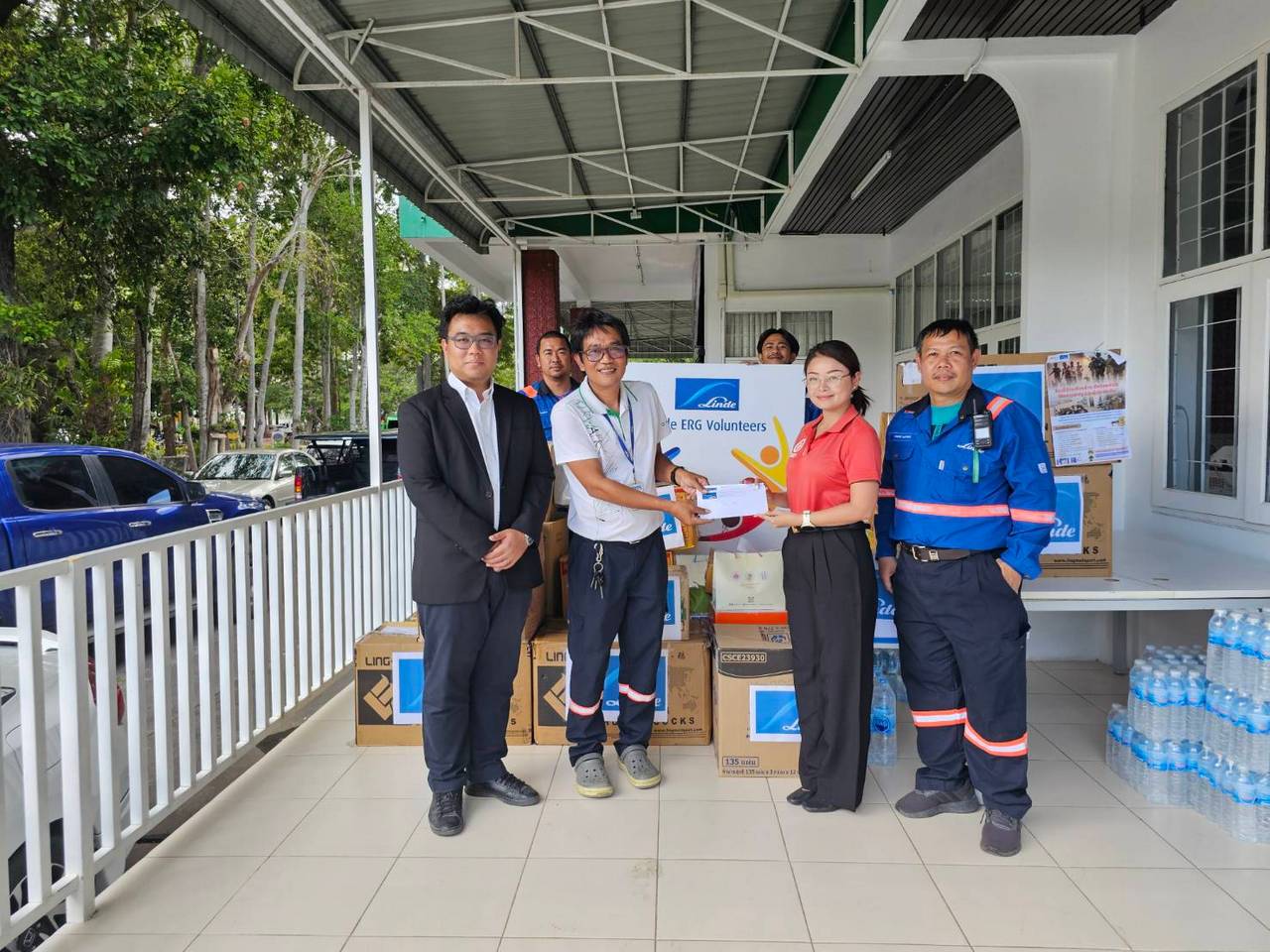 ลินเด้ ประเทศไทย ร่วมส่งต่อพลังน้ำใจสู่แนวหน้าและพื้นที่ประสบภัย