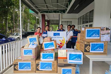 Linde CSR – ร่วมส่งต่อพลังน้ำใจสู่แนวหน้าบริเวณชายแดนไทย-กัมพูชา และพื้นที่ประสบอุทกภัยภาคเหนือ