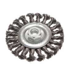 Circular Wire Brush 115 x 12mm M14x2 Bore, 0.35mm Wire