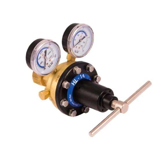 Hi-Lo Oxygen Regulator M/S 2 Gauge 0-10 Bar Side Entry | Industrial Gas ...
