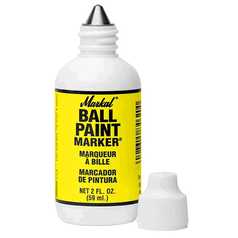 Markal Paint Marker Ball-Type Yellow
