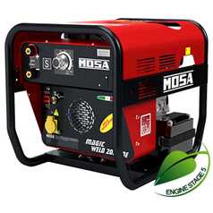 Mosa Magicweld 200 YDE Diesel Welder Generator 110V