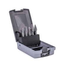 JEI TURBO™ Tough Carbide Burr 5x Piece Set
