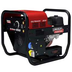 Lincoln Outback 200A Petrol Engine Welder