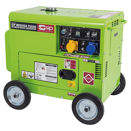 レトロ謎コンポ　SUNDOG DC-500 SIP MEDUSA T5500 Silenced Diesel Generator | Industrial Gas | Gas